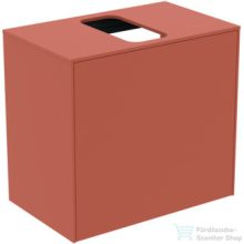   Ideal Standard CONCA 60,2x37,3  cm-es 1 fiókos szekrény kivágott lappal,mosdó nélkül,sunset matt T3934Y3