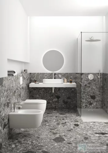 Ideal Standard CONCA 120x50,5x8 cm-es pult bútorra,kivágás nélkül,Matt fehér T3952Y1