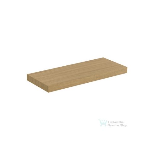 Ideal Standard CONCA 120x50,5x8 cm-es pult bútorra,kivágás nélkül,Light oak T3952Y6