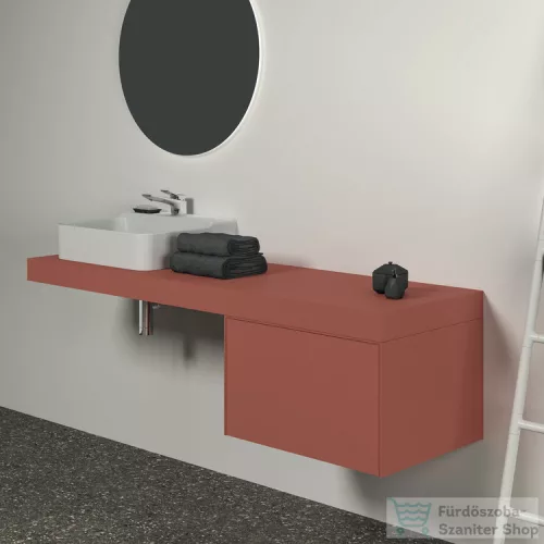 Ideal Standard CONCA 160x50,5x8 cm-es pult bútorra,kivágás nélkül,Sunset matt T3953Y3