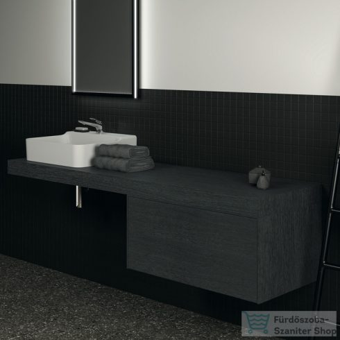 Ideal Standard CONCA 180x50,5x8 cm-es pult bútorra,kivágás nélkül,Smoked oak T3954Y4