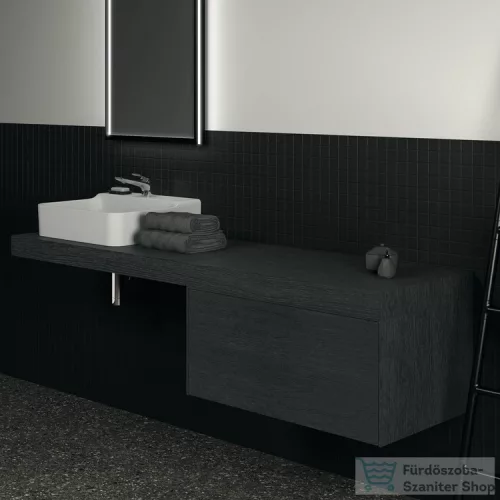 Ideal Standard CONCA 180x50,5x8 cm-es pult bútorra,kivágás nélkül,Smoked oak T3954Y4