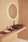 Ideal Standard CONCA 180x50,5x8 cm-es pult bútorra,kivágás nélkül,Light oak T3954Y6