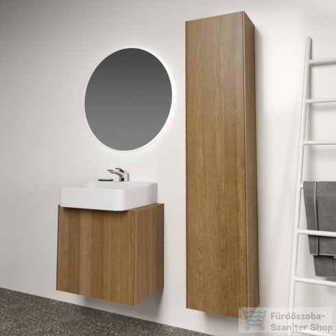 Ideal Standard CONCA 37x25x170 cm-es 1 ajtós szekrény,dark walnut T3955Y5