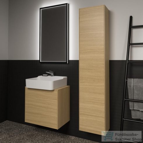 Ideal Standard CONCA 37x25x170 cm-es 1 ajtós szekrény,light oak T3955Y6