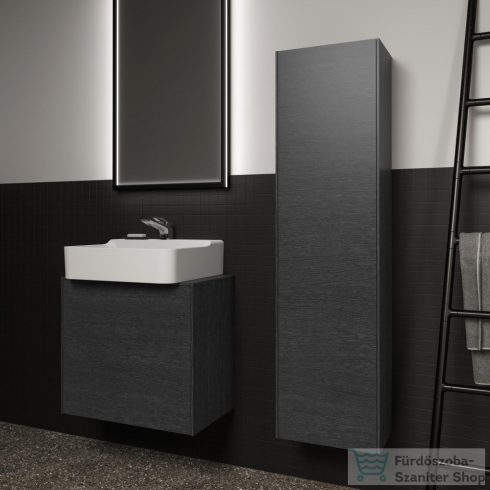 Ideal Standard CONCA 37x25x140 cm-es 1 ajtós szekrény,Smoked oak T3956Y4