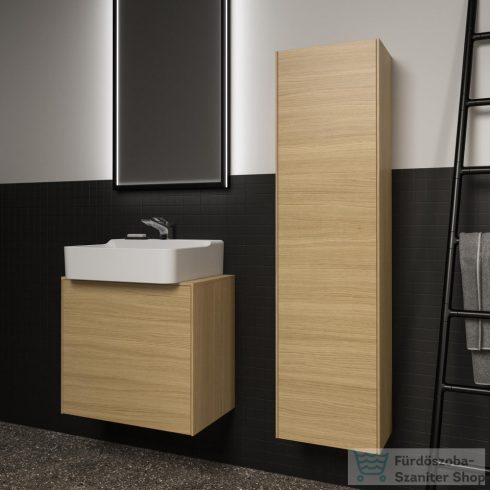 Ideal Standard CONCA 37x25x140 cm-es 1 ajtós szekrény,Light oak T3956Y6