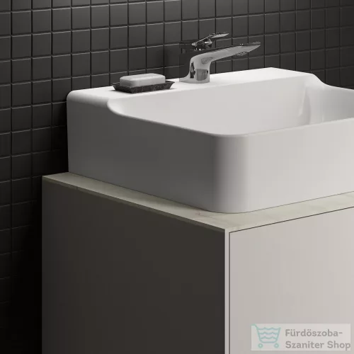 Ideal Standard CONCA 60x50,5x0,6 cm-es kerámia pult bútorra,kivágás nélkül,Calacatta marble T3969DH