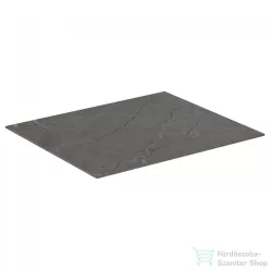   Ideal Standard CONCA 60x50,5x0,6 cm-es kerámia pult bútorra,kivágás nélkül,Grey stone T3969DI