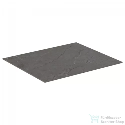 Ideal Standard CONCA 60x50,5x0,6 cm-es kerámia pult bútorra,kivágás nélkül,Grey stone T3969DI