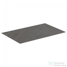   Ideal Standard CONCA 80x50,5x0,6 cm-es kerámia pult bútorra,kivágás nélkül,Grey stone T3970DI