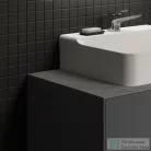 Ideal Standard CONCA 80x50,5x0,6 cm-es kerámia pult bútorra,kivágás nélkül,Grey stone T3970DI