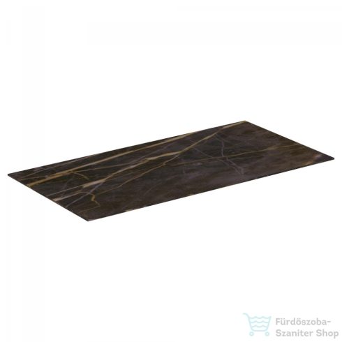 Ideal Standard CONCA 100x50,5x0,6 cm-es kerámia pult bútorra,kivágás nélkül,Black desire marble T3971DG