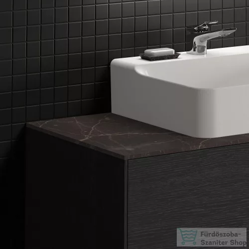 Ideal Standard CONCA 100x50,5x0,6 cm-es kerámia pult bútorra,kivágás nélkül,Black desire marble T3971DG