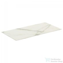   Ideal Standard CONCA 100x50,5x0,6 cm-es kerámia pult bútorra,kivágás nélkül,Calacatta marble T3971DH