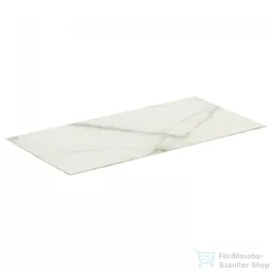   Ideal Standard CONCA 100x50,5x0,6 cm-es kerámia pult bútorra,kivágás nélkül,Calacatta marble T3971DH