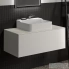 Ideal Standard CONCA 100x50,5x0,6 cm-es kerámia pult bútorra,kivágás nélkül,Calacatta marble T3971DH