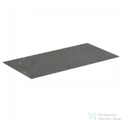   Ideal Standard CONCA 100x50,5x0,6 cm-es kerámia pult bútorra,kivágás nélkül,Grey stone T3971DI