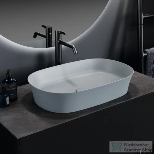 Ideal Standard CONCA 100x50,5x0,6 cm-es kerámia pult bútorra,kivágás nélkül,Grey stone T3971DI