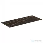 Ideal Standard CONCA 120x50,5x0,6 cm-es kerámia pult bútorra,kivágás nélkül,Black desire marble T3972DG