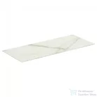 Ideal Standard CONCA 120x50,5x0,6 cm-es kerámia pult bútorra,kivágás nélkül,Calacatta marble T3972DH