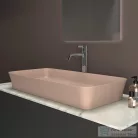 Ideal Standard CONCA 120x50,5x0,6 cm-es kerámia pult bútorra,kivágás nélkül,Calacatta marble T3972DH