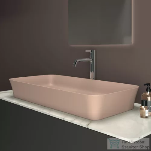 Ideal Standard CONCA 120x50,5x0,6 cm-es kerámia pult bútorra,kivágás nélkül,Calacatta marble T3972DH
