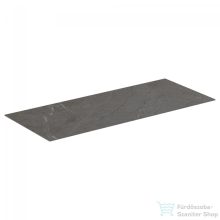   Ideal Standard CONCA 120x50,5x0,6 cm-es kerámia pult bútorra,kivágás nélkül,Grey stone T3972DI