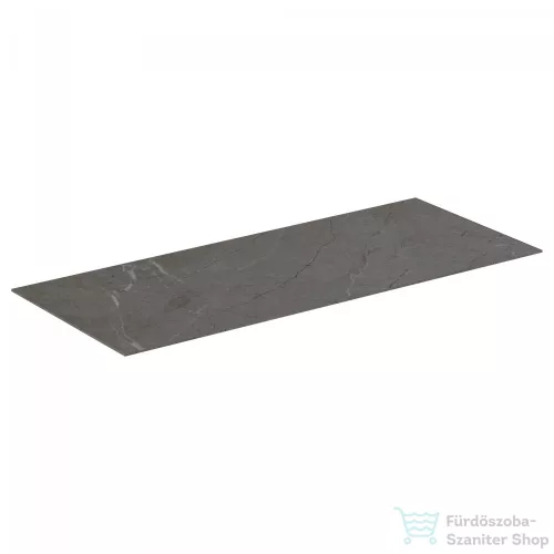 Ideal Standard CONCA 120x50,5x0,6 cm-es kerámia pult bútorra,kivágás nélkül,Grey stone T3972DI