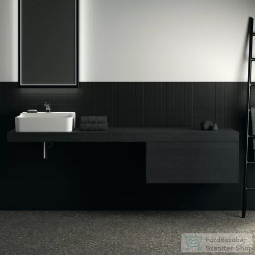 Ideal Standard CONCA 200x50,5x8 cm-es pult bútorra,kivágás nélkül,Smoked oak T4000Y4