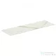 Ideal Standard CONCA 158,5x50,5x0,6 cm-es kerámia pult bútorra,kivágás nélkül,Calacatta marble T4202DH