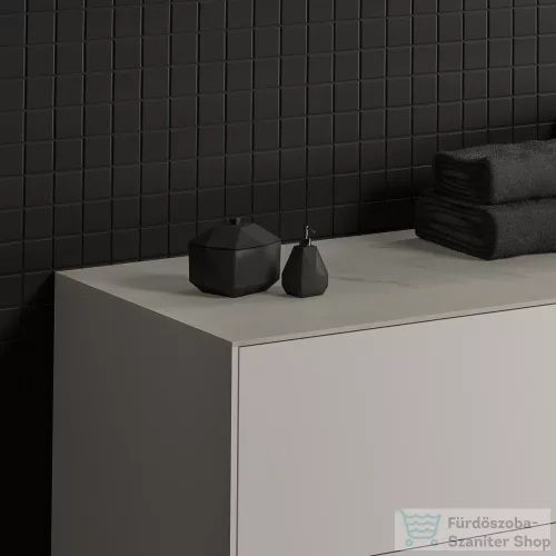 Ideal Standard CONCA 158,5x50,5x0,6 cm-es kerámia pult bútorra,kivágás nélkül,Calacatta marble T4202DH