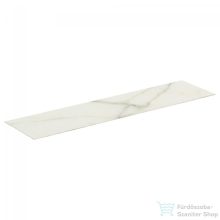   Ideal Standard CONCA 200x50,5x0,6 cm-es kerámia pult bútorra,kivágás nélkül,Calacatta marble T4204DH