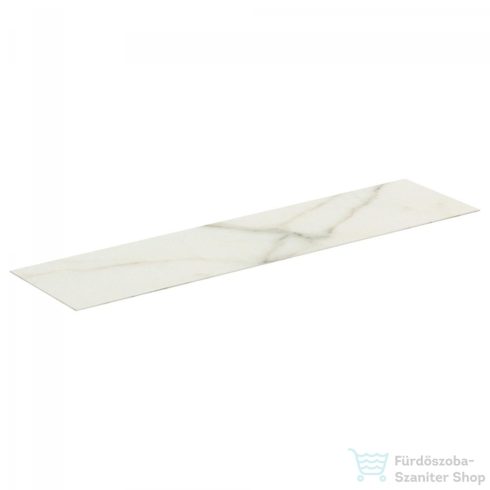 Ideal Standard CONCA 200x50,5x0,6 cm-es kerámia pult bútorra,kivágás nélkül,Calacatta marble T4204DH