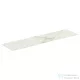 Ideal Standard CONCA 200x50,5x0,6 cm-es kerámia pult bútorra,kivágás nélkül,Calacatta marble T4204DH