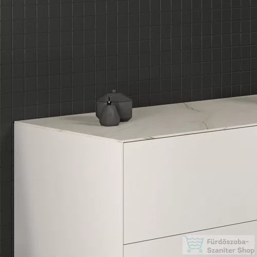 Ideal Standard CONCA 200x50,5x0,6 cm-es kerámia pult bútorra,kivágás nélkül,Calacatta marble T4204DH