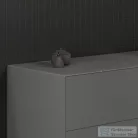 Ideal Standard CONCA 200x50,5x0,6 cm-es kerámia pult bútorra,kivágás nélkül,Grey stone T4204DI