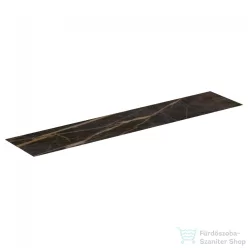   Ideal Standard CONCA 238,5x50,5x0,6 cm-es kerámia pult bútorra,kivágás nélkül,Black desire marble T4343DG