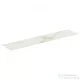 Ideal Standard CONCA 238,5x50,5x0,6 cm-es kerámia pult bútorra,kivágás nélkül,Calacatta marble T4343DH