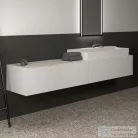Ideal Standard CONCA 238,5x50,5x0,6 cm-es kerámia pult bútorra,kivágás nélkül,Calacatta marble T4343DH