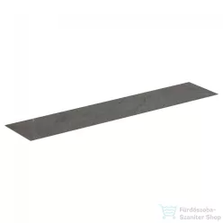   Ideal Standard CONCA 238,5x50,5x0,6 cm-es kerámia pult bútorra,kivágás nélkül,Grey stone T4343DI