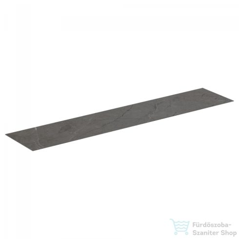 Ideal Standard CONCA 238,5x50,5x0,6 cm-es kerámia pult bútorra,kivágás nélkül,Grey stone T4343DI