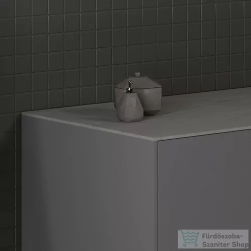 Ideal Standard CONCA 238,5x50,5x0,6 cm-es kerámia pult bútorra,kivágás nélkül,Grey stone T4343DI