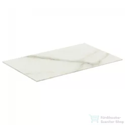   Ideal Standard CONCA 60x37,3x0,6 cm-es kerámia pult bútorra,kivágás nélkül,Calacatta marble T4344DH