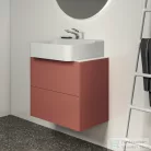 Ideal Standard CONCA 60x37,3x0,6 cm-es kerámia pult bútorra,kivágás nélkül,Calacatta marble T4344DH