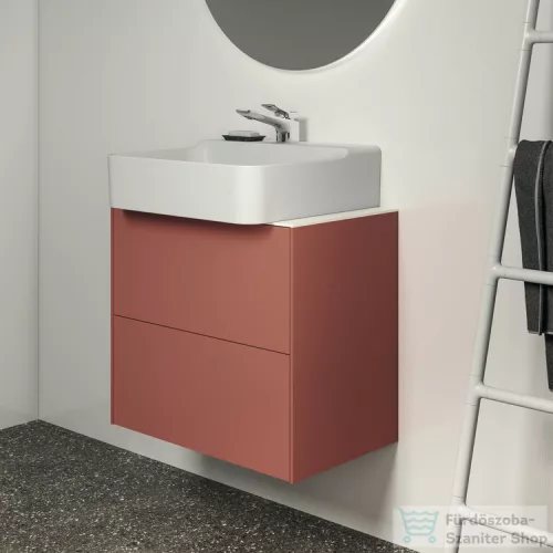 Ideal Standard CONCA 60x37,3x0,6 cm-es kerámia pult bútorra,kivágás nélkül,Calacatta marble T4344DH