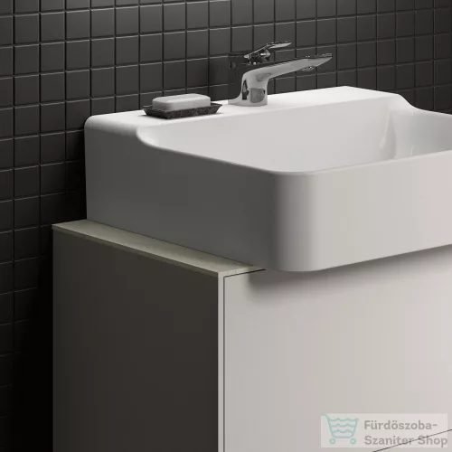 Ideal Standard CONCA 60x37,3x0,6 cm-es kerámia pult bútorra,kivágás nélkül,Calacatta marble T4344DH