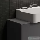 Ideal Standard CONCA 80x37,3x0,6 cm-es kerámia pult bútorra,kivágás nélkül,Grey stone T4345DI