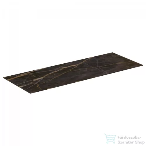 Ideal Standard CONCA 100x37,3x0,6 cm-es kerámia pult bútorra,kivágás nélkül,Black desire marble T4346DG