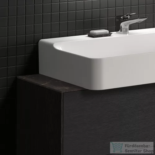 Ideal Standard CONCA 100x37,3x0,6 cm-es kerámia pult bútorra,kivágás nélkül,Black desire marble T4346DG